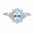 Aquamarine Ring