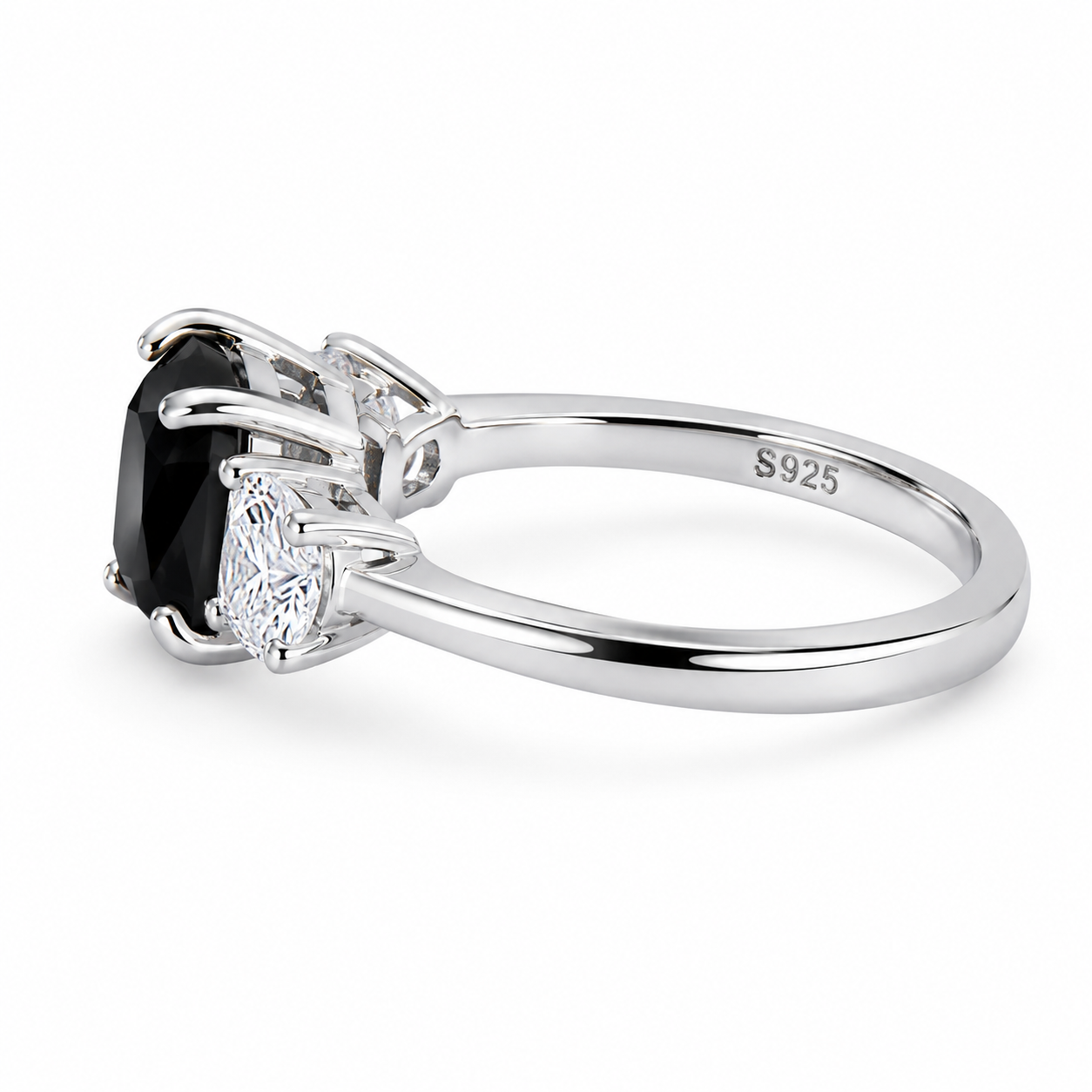 Black Spinel Ring