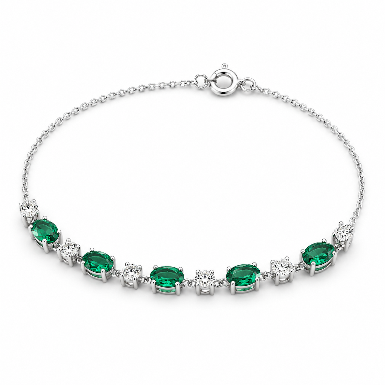 Vivian Emerald Bracelet