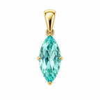 Delia Marquise Bezel Pendant